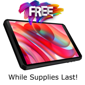 FREE Blu M10LPRO 10" Tablet with 3 Month Purchase of Plus Data Plan
